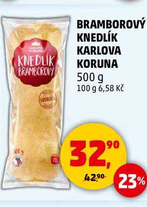 BRAMBOROVÝ KNEDLÍK KARLOVA KORUNA, 500 g