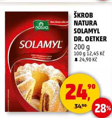 ŠKROB NATURA SOLAMYL DR. OETKER, 200 g 