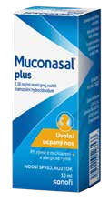 MUCONASAL PLUS nosní sprej, roztok 10 ml