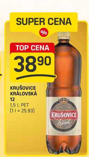 KRUŠOVICE KRÁLOVSKÁ 12 1,5l, PET 