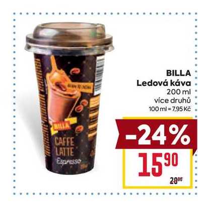 BILLA Ledová káva 200 ml 