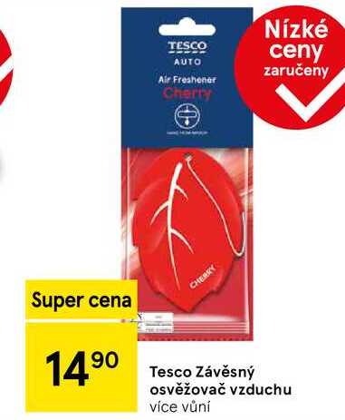 Tesco Závěsný osvěžovač vzduchu více vůní 