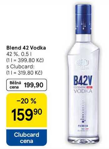 Blend 42 Vodka 42 %, 0.5 l