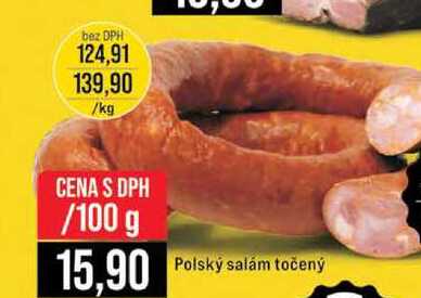 Polský salám točený 100g
