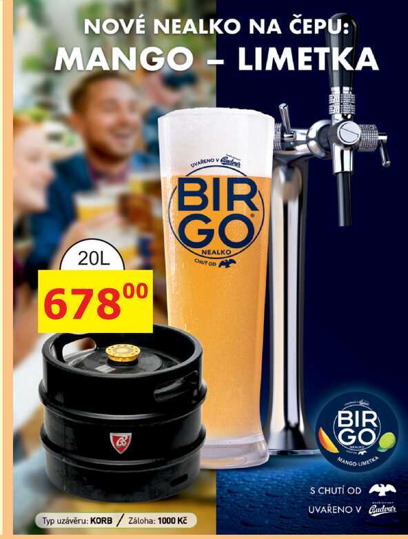 BIR GO MANGO LIMETKA 20l sud