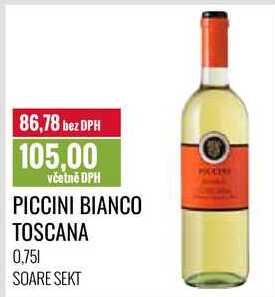 PICCINI BIANCO TOSCANA 0,75l