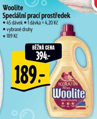 Woolite Speciální prací prostředek, 45 dávek 