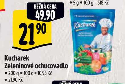    Kucharek Zeleninové ochucovadlo 200 g 