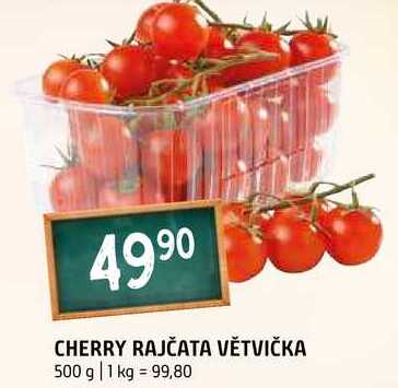 Rajčata cherry větvička 500 g