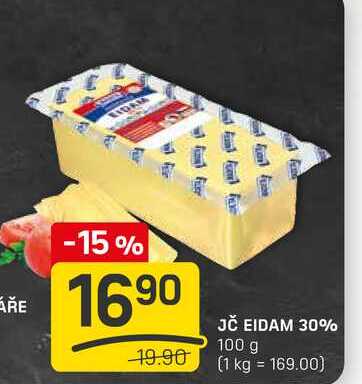 JČ EIDAM 30% 100 g