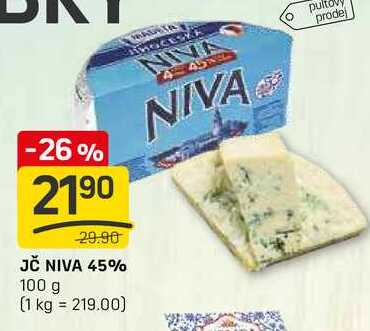 JČ NIVA 45% 100 g