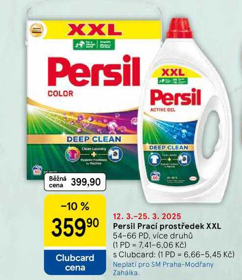 Persil Prací prostředek XXL, 54-66 PD, více druhů 