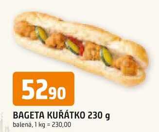 BAGETA KUŘÁTKO 230 g 