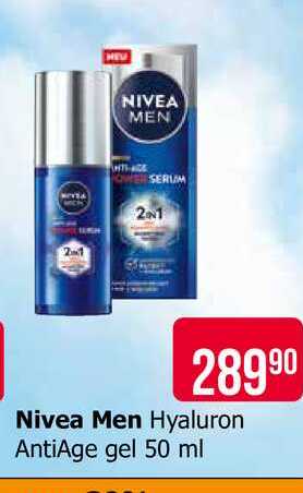 Nivea Men Hyaluron AntiAge gel 50 ml  