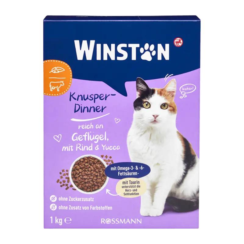 Winston Granule s hovězím, jehněčím, játry a hráškem, 1 kg