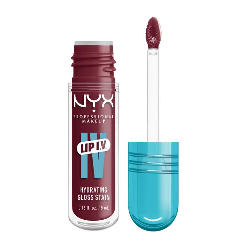 NYX Professional Makeup Lesk na rty Lip IV Hydrating Gloss Stain 07 Bubblegum Burst, 1 ks