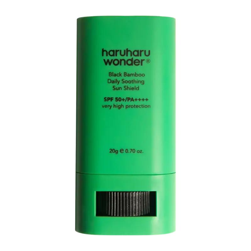 Haruharu Wonder Sun Stick Black Bamboo SPF 50+, 50 ml