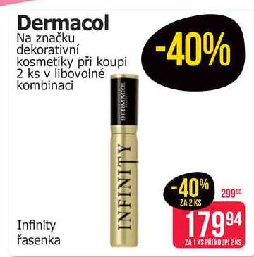 Dermacol Infinity řasenka