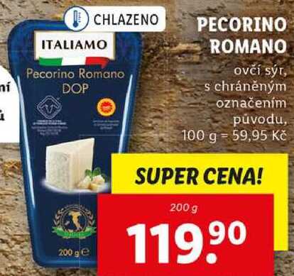 PECORINO ROMANO, 200 g