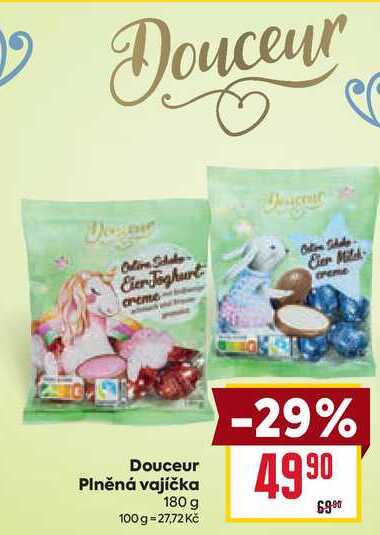 Douceur Plněná vajíčka 180 g