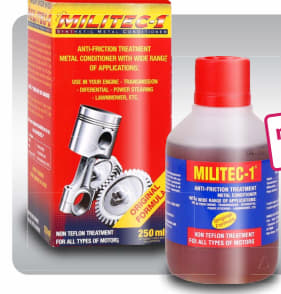 Přípravek proti opotřebení motoru / pro snížení spotřeby oleje Militec-1 original USA 250ml