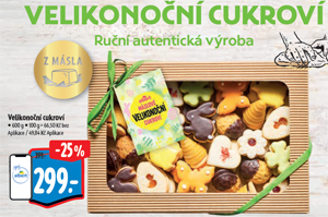 Albert Máslové velikonoční cukroví, 600 g