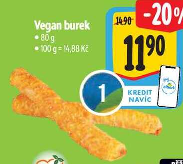Vegan burek, 80 g 