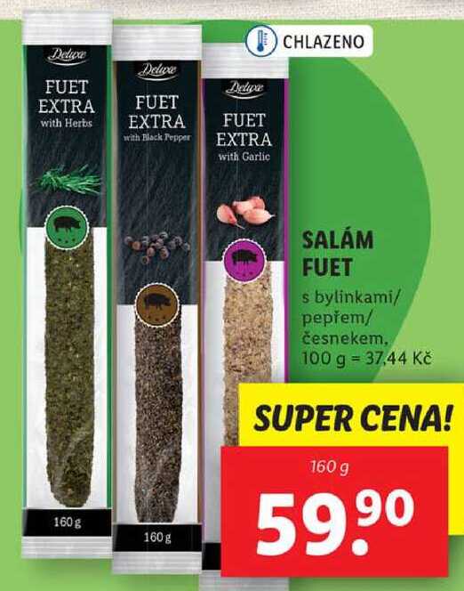 SALÁM FUET, 160 g