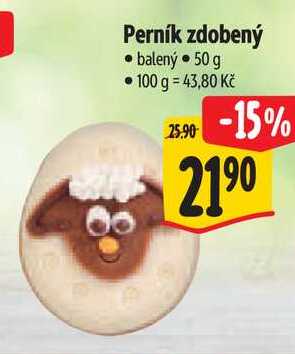 Perník zdobený, 50 g