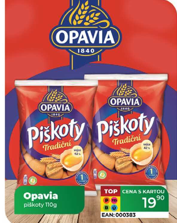Opavia piškoty 110g