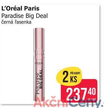 L'Oréal Paris Paradise Big Deal černá řasenka 