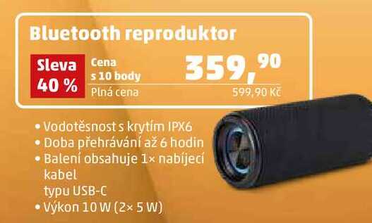 Bluetooth reproduktor