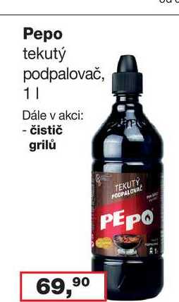 Pepo tekutý podpalovač, 1l