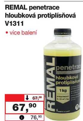 REMAL penetrace hloubková protiplísňová V1311