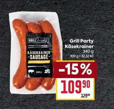 Grill Party Käsekrainer 340 g