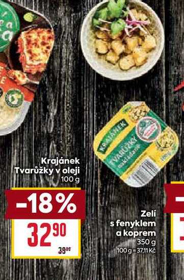 Krajánek Tvarůžky v oleji 100 g 