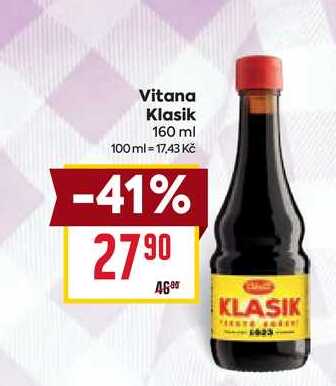 Vitana Klasik tekuté ochucovadlo 160ml