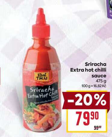 Sriracha Extra hot chilli sauce 475 g