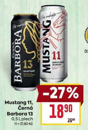 Černá Barbora 13 0,51, plech 