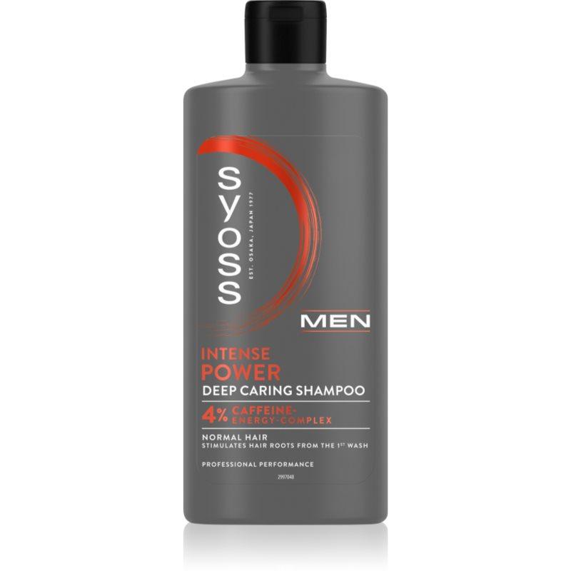 Syoss Men Intense Power posilující šampon s kofeinem 440 ml