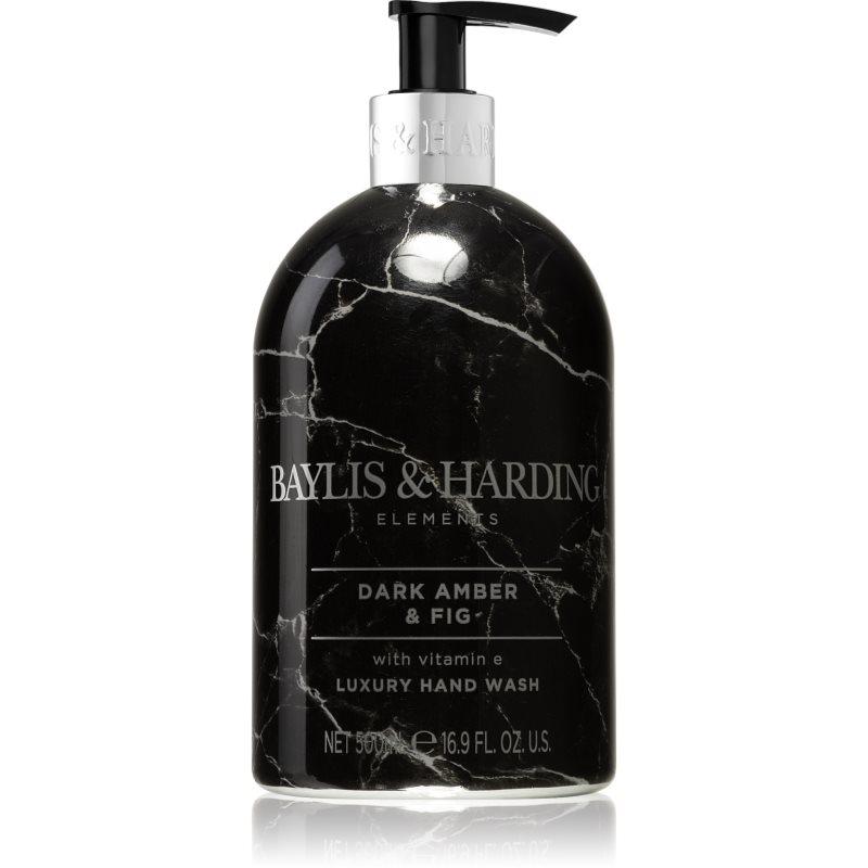 Baylis & Harding Elements Dark Amber & Fig tekuté mýdlo na ruce 500 ml