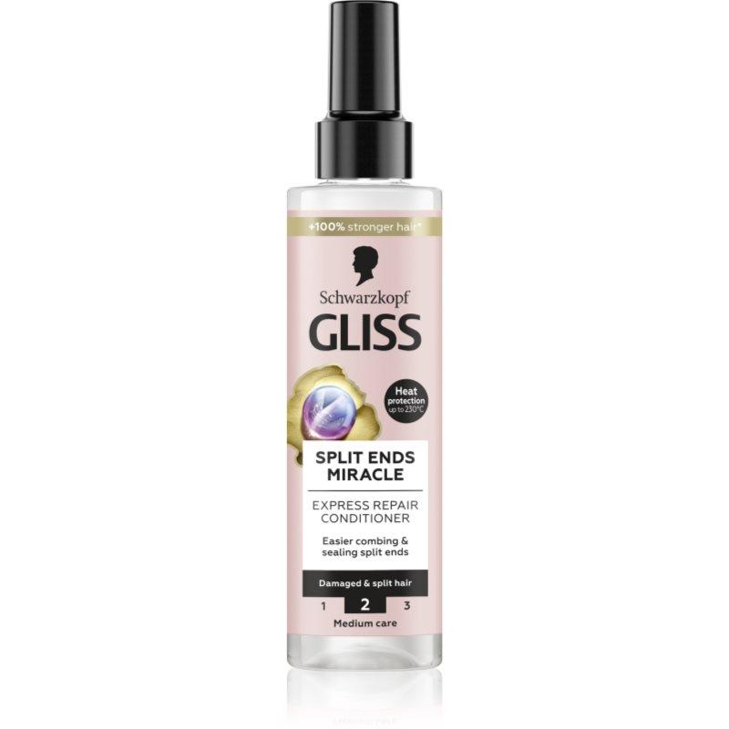 Schwarzkopf Gliss Split Ends Miracle bezoplachový kondicionér na roztřepené konečky vlasů 200 ml
