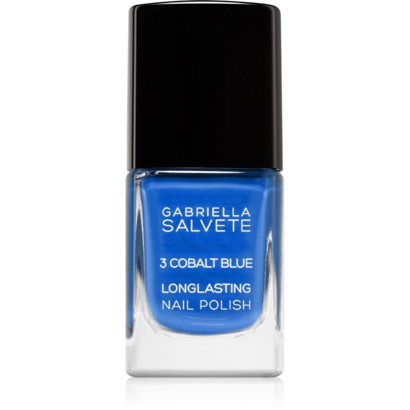 Gabriella Salvete Longlasting Enamel dlouhotrvající lak na nehty s vysokým leskem odstín 03 Cobalt Blue 11 ml