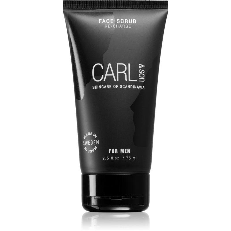Carl & Son Face Scrub čisticí peeling pro muže 75 ml