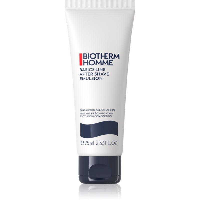 Biotherm Homme Basics Line After Shave Emulsion emulze po holení bez alkoholu pro muže 75 ml
