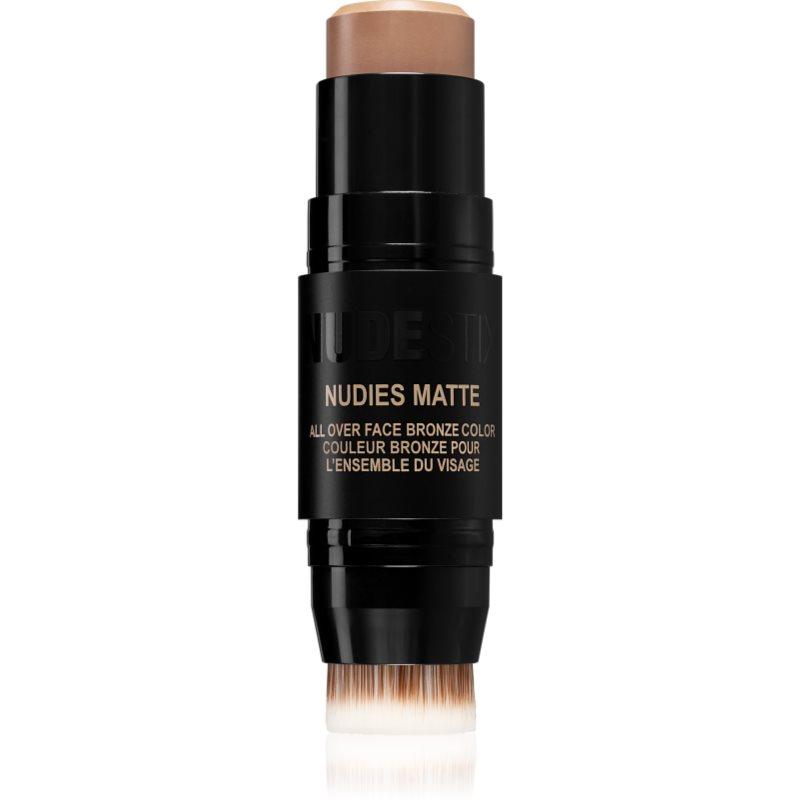 Nudestix Nudies Matte multifunkční líčidlo pro oči, rty a tvář odstín Bondi Belle 7 g