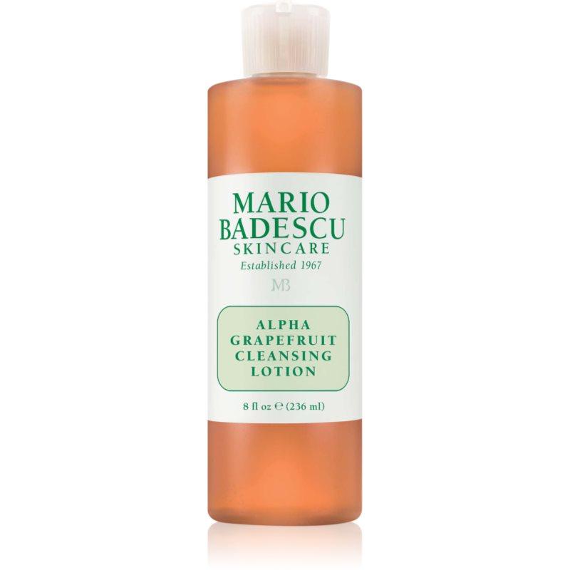 Mario Badescu Alpha Grapefruit Cleansing Lotion rozjasňující tonikum s AHA kyselinami 236 ml