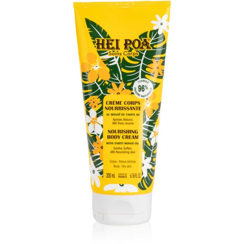 Hei Poa Tahiti Monoi Oil vyživující tělový krém 200 ml