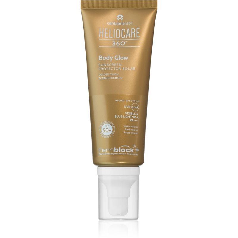 Heliocare 360° Body Glow třpytivý tělový gel na opalování SPF 50+ 100 ml