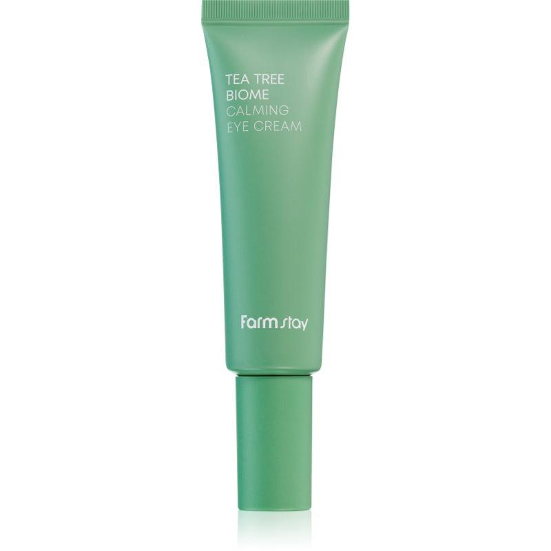 Farmstay Tea Tree Biome zklidňující oční krém s extraktem z čajovníku 50 ml